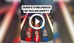 ‘corrida-de-ex’:-video-mostra-disputa-de-carros-com-antigos-namorados-de-taylor-swift