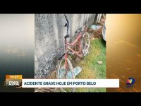 acidente-grave-em-porto-belo:-ciclista-em-estado-gravissimo-apos-colisao