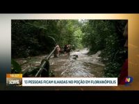 ilhados-no-pocao-do-corrego-grande:-grupo-de-pessoas-resgatado-em-florianopolis